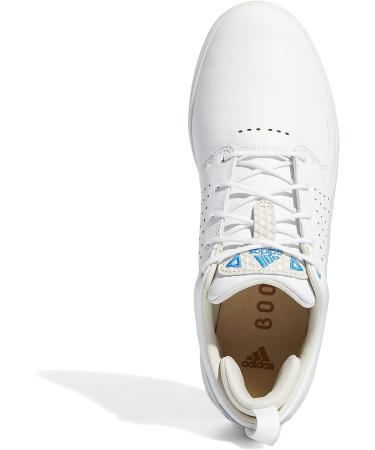 adidas Men's Flopshot Spikeless Golf Shoes 11 - Footwear White/Gold/Blue Rush - Buy Online on GoSupps.com