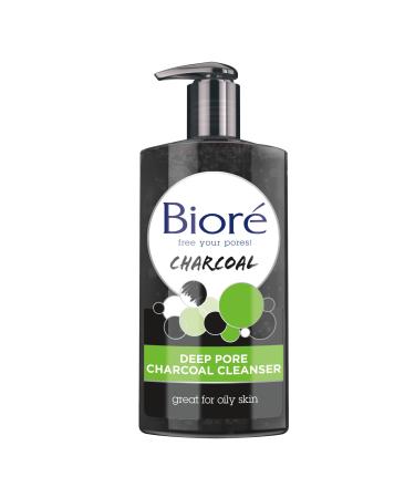 Biore Deep Pore Charcoal Cleanser 6.77 fl oz (200 ml)