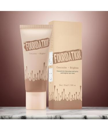 GkgWuxf MakeUp Foundation Light Concealer Makeup with Opaque Finish Sweatproof Moisturizing Waterproof Cosmetics for Oily and Sensitive Skin Daily Use 03 - Buy Online on GoSupps.com