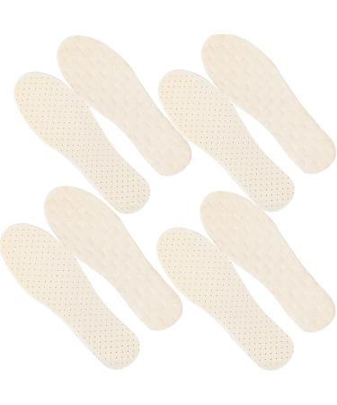 100% Wool Insole  Winter Super Soft Deodorant Latex Warm Thick Plush High Elastic Shock Absorption Insole  Suitable for Men and Women  Can Be Cut (24.5cm)