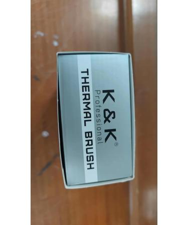 K&K Thermob rsten Keratin Protect Hot Hairbrush | Ion Smooth Volume Comb | Dual Tension 45mm Styling Tool - International Shipping Available - Buy Online on GoSupps.com