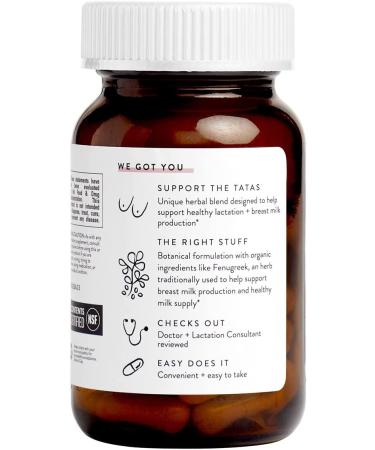 The Honest Company Postnatal Lactation Plus Supplements - Love The Tatas (60 ct.) - Buy Online on GoSupps.com