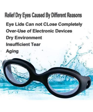 Wahah Dry Eyes Relief Mask - Soothe, Relax, and Hydrate Tired and Irritated Eyes - Nighttime Sleep Mask for Men and Women - Buy Online on GoSupps.com