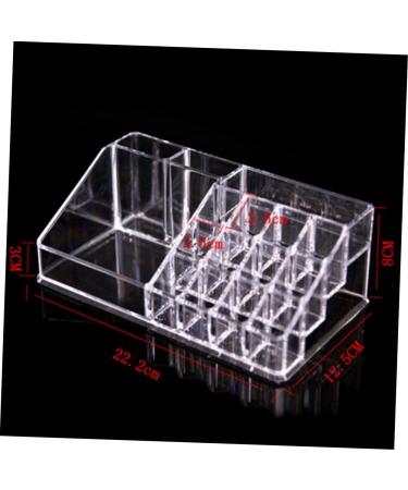 FOMIYES Box Display Case Transparent Gross Blusher Cosmetic for Storage Powder Acrylic Shadow Pressed Lip - Buy Online on GoSupps.com