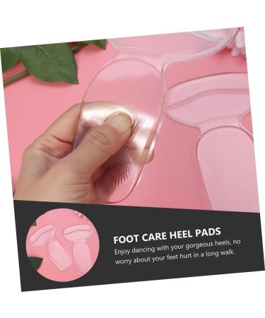 FOMIYES 4 Pairs Thickened Heel Pads for Women - High Heel Grips Boot Cushions & Sweat Pads - Clear Gel Foot Support - Buy Online on GoSupps.com
