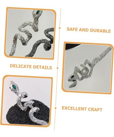 MAGICLULU Snake Hairpin Hair Bun Accessories for Women Hair Chopstick Hairpin Chinese Hair Sticks Chopsticks for Hair Accessories Hair Sticks for Buns Snake Hair Chopstick Hair Chopsticks - Buy Online on GoSupps.com