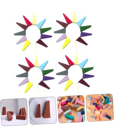 250 Pieces Triangle Makeup Sponge Triangle Cosmetic Puff Mixing Sponge Powder Puff Wet Dry Puff with Dual Use Wedge Cosmetic Puffs Makeup Puff Mixer - Buy Online on GoSupps.com