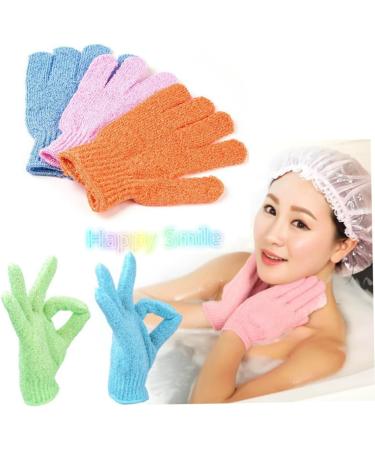 Beaupretty Five Fingers Shower exfoliating take Bath Exfoliating Gloves - Buy Online on GoSupps.com
