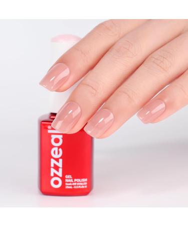 Ozzeal Sheer Nude Gel Nail Polish 15ML Jelly Nail Polish Gel Natural Sheer Translucent Spring Summer Nail Gel Polish Soak off UV LED Light for Nail Art DIY Manicure Jelly-nude Sheer - Buy Online on GoSupps.com