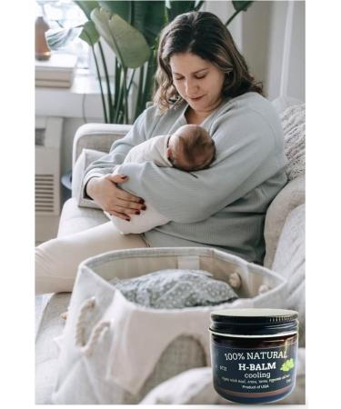 Hemorrhoid Treatment Cream & Balm 2 Oz - Natural Ingredients with Witch Hazel, Better Than Suppositories - Buy Online on GoSupps.com