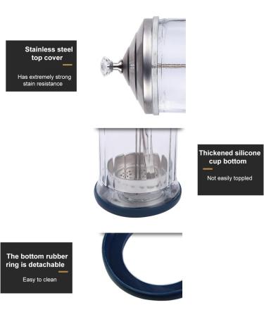 Barber Shop Scissors Tweezers Cleaning Bottle 840ml Hair Salon ing Jar for Cleaning Hairdressing Tools - Buy Online on GoSupps.com