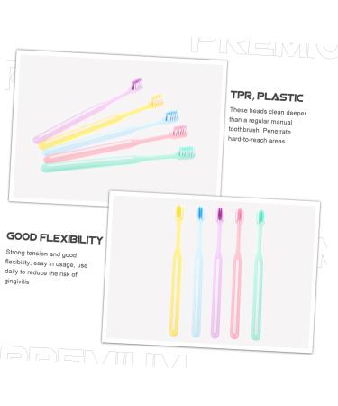 Solustre 60-Piece Travel Toothbrush & Toothpaste Set | Outdoor Cleaning & Massage Accessories | Ideal for Travel - Buy Online on GoSupps.com