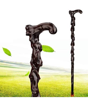 Elderly crutches Solid Wood Stick Stick Fine Carving Bamboo Festival Elderly crutches Length Pattern 90 cm Long Can Be Cropped If Needed Ideal for Men or W It's so kind of you Safehappy Smooth sailing - Buy Online on GoSupps.com