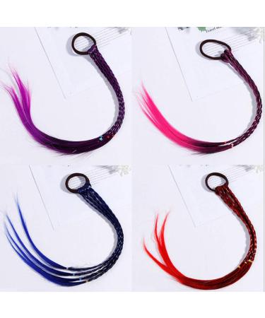 Buy Nuluxi Colored Hair Strands & Synthetic Wig Accessories - Perfect for Girls' Hair Extensions & Braids - Buy Online on GoSupps.com