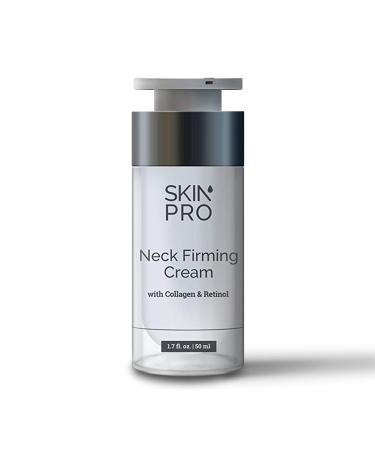 SkinPro Neck Firming Cream, Neck Cream for Tightening, Neck Firming Cream with Retinol Serum for Extra Skin Tightening, Marine Collagen Cream with Peptides for Neck