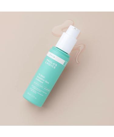Paula s Choice CALM 1% Sensitive Skin BHA Liquid Exfoliant Salicylic Acid Lotion for Large Clogged Pores Calms Soothes Redness Suitable for Rosacea-Prone Eczema-Prone Skin Fragrance-Free 3.3oz - Buy Online on GoSupps.com