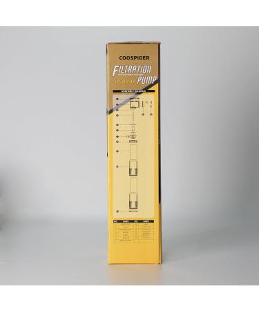 Terrarium Internal Aquarium Filter Pump - 1200 L/h Bio Sponge Filter for 150-560L Tanks Perfect for Large Aquariums & Garden Ponds - Buy Online on GoSupps.com