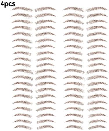 miduoidn Authentic Waterproof Eyebrows Tint For Eyebrows Easy To Apply Makeup Products Eyebrows Professional Accessories Brown-03 4pcs - Buy Online on GoSupps.com