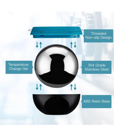 Mini Cold Massage Roller Ball - Stainless Steel Pain Relief Tool for Easy Relaxation | International Shipping Available - Buy Online on GoSupps.com