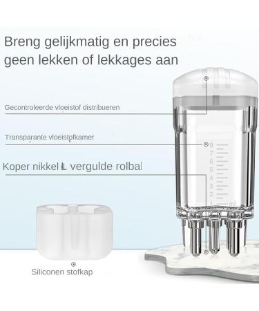 Oil Applicator For Scalp Handy Oil Dispenser for Travel Small Personal Care Product for Man Woman and Family White - Buy Online on GoSupps.com