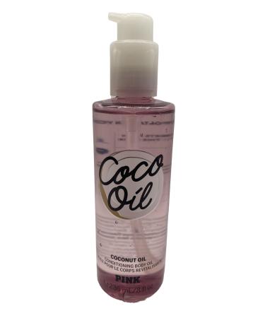 Victoria's Secret Pink Coco Oil Conditioning Body Coconut Oil 8 Fluid Ounce 8 Fl Oz (Pack of 1)