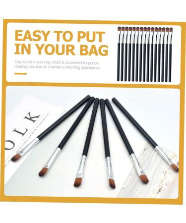 Ipetboom 100pcs Eye Shadow Brush Makeup Tools Face Makeup Brush Wooden Handle for Makeup Miss Make up - Buy Online on GoSupps.com