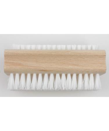 Wood Nail Brush Set - Double-Sided Beech Wood Hand Washing & Medical Brushes for Kitchen Bathroom & Workshop - Buy Online on GoSupps.com
