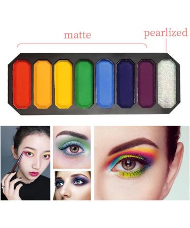 Nude Eyeshadow Palette | 8-Color Ultra-Blendable High Pigmented Eyeshadow Palette - Bright Eye Shadow Palette Makeup for Different Makeup Style 01 - Buy Online on GoSupps.com