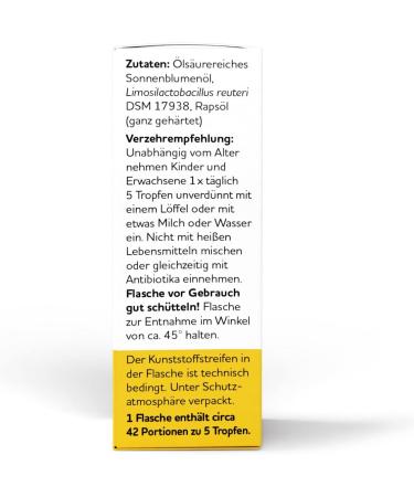 Bigaia Drops 10ml | L. Reuteri for Infant Gut Health | Safe for Babies from Birth - Buy Online on GoSupps.com