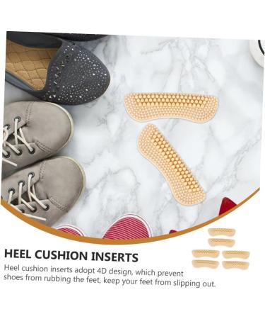 NOLITOY 3 Pairs Silicone Heel Posts - High Heel Toe Pads & Heel Protector | 4D Ladies Heel Back Insoles & Cushion Pads | Universal Heel Grips for Ultimate Comfort - Buy Online on GoSupps.com