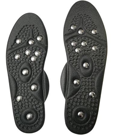 Magnetic Insoles for Weight Loss - Acupressure Massage Inserts for Men & Women | Breathable Deodorant & Circulation Boosting Shoe Inserts (Size 41-48) - Buy Online on GoSupps.com