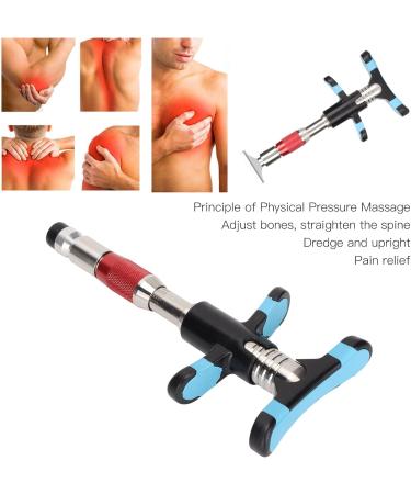 Professional Adjustable Chiropractic Tools - 10 Gears Vertebral Body Massage Activator (Red) for Pain Relief - Buy Online on GoSupps.com