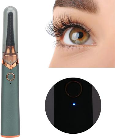 Verdant Touch Electric Eyelash Curler Rotating Cosmetic Organizer 360 Degree Makeup Display Spinning Holder for Lipstick Black - Buy Online on GoSupps.com