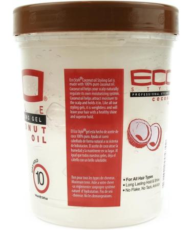Eco Styler Professional Styling Gel with Coconut Oil Maximum Hold 946 ml - Buy Online on GoSupps.com