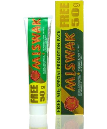 Dabur Kraeuter Miswak Toothpaste 100g Pack of 6 - Buy Online on GoSupps.com