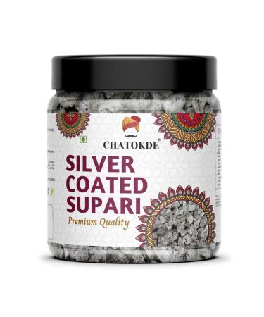 CHATOKDE Premium Supari (Silver Coated Supari - 200g)_Packing May Vary
