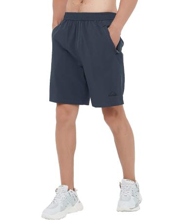 TBMPOY Men's 7'' Running Shorts Quick Dry Athletic Gym Outdoor Sports - Cool Gray - Buy Online on GoSupps.com