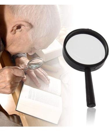 Professional Reading 5X Magnifier Hand Held Magnifying Acrylic 25mm Mini Pocket Lens Reading Full of Stars - Buy Online on GoSupps.com