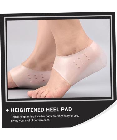 FRCOLOR Heightening Insoles - Anti-Slip Half Pads for Sports | Invisible Transparent Heel Support 13x8cm - International Shipping Available - Buy Online on GoSupps.com