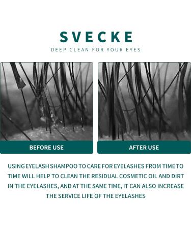 Eyelash Extension Shampoo & Brush - Paraben & Sulfate Free, 2.11 fl oz - Safe for Natural Lashes, Non-Irritating - Ideal for Salon and Home Use - Buy Online on GoSupps.com