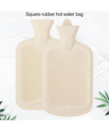 Kripyery 1000 ml Christmas Moose Pattern Hot Water Bottle - Ideal for Cold & Hot Compresses Perfect for Neck Shoulder Back Hands Legs & Waist Relief | International Shipping Available - Buy Online on GoSupps.com