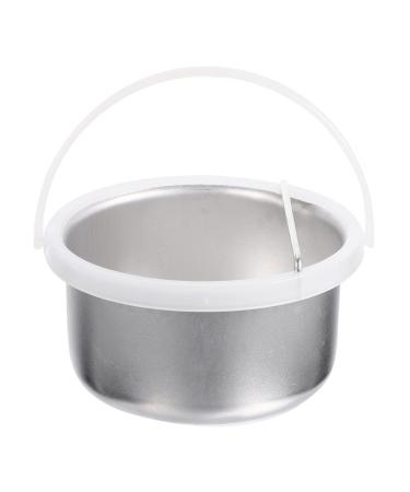 Fomiyes hair butter candlestick stab candles candle stand stabilizers hair removal wax bean meltdown Lter aluminum pot melting tool electric tools