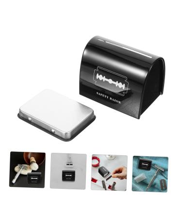 Frcolor Razor Bing Bank - Rustproof Steel Hairdressing Blade Disposal Container for Safe & Easy Waste Management - Buy Online on GoSupps.com