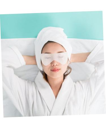 FRCOLOR 75 Sheets Eye Mask Blackout Eye Cover Eye Drops Household Eye Patches Wrinkle Patches Hair Straightener Supply Eye Care Non-woven Fabric Breathable Nursing Supplies White - Buy Online on GoSupps.com