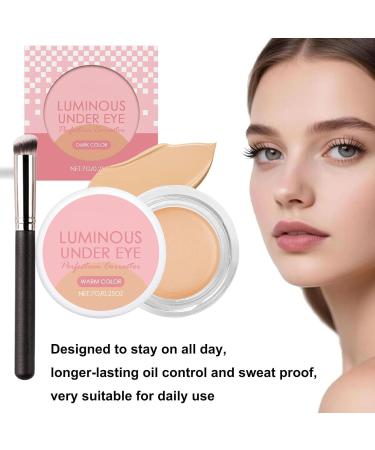Hailoyearn Under Eye Brightener Refartering Creme Concealer Lightweight Unerye Brightening Cream Undeye Brightener Resolved Cremes Concealer Hydratating Langeous Makeup Ivory - Buy Online on GoSupps.com
