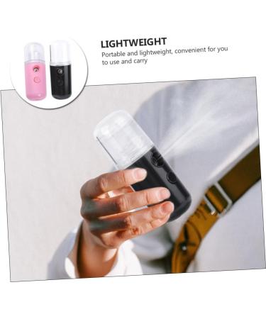 OHPHCALL 2pcs Spray Hydrating Apparatus Portable Steamer Moisturizing Spray Portable Misters Plastic Black - Buy Online on GoSupps.com