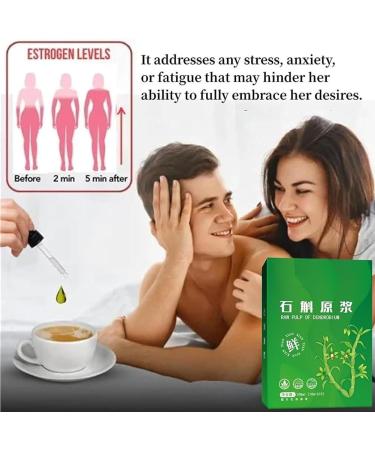 Dendrobium Puree Drink Dendrobium Extract Herbal Drops Dendrobium Puree Tea Drops Tonify Kidney and Qi Kidney Relieve Fatigue (1PC) - Buy Online on GoSupps.com
