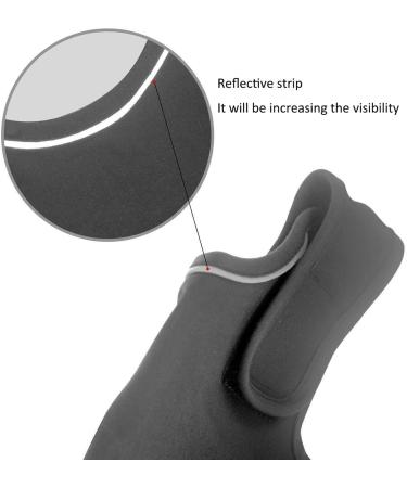 Dog Calming Coat | Thunder Jacket with Reflective Stripes for Fear Relief | Stress-Free Pet Vest in Heather Gray - Buy Online on GoSupps.com