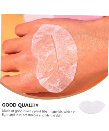 minkissy 2000 Pi ces Papier De Masque L vres En Soie Masques L vres Compress es Hydratant Pour Les L vres Masques L vres Au Collag ne Se Soucier Blanche Fibres V g tales Gel - Buy Online on GoSupps.com