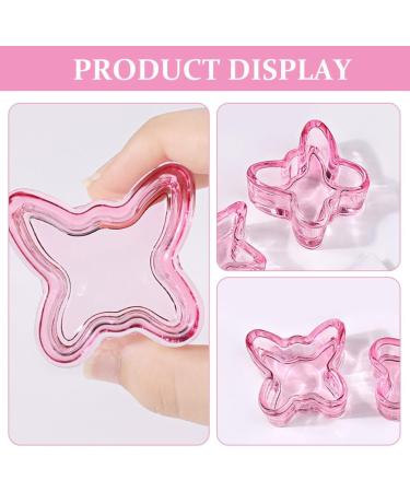 minkissy Nail Dappen Cup Butterfly Shape Dappen Dish Cups Acrylic Nail Dish Bowl Glass Decorative Nail Brush Cup Manicure Nail Dish - Buy Online on GoSupps.com